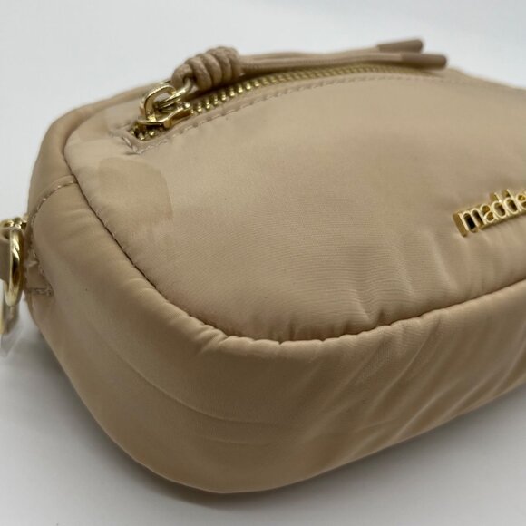 Madden Girl Khaki Amollyn Nylon Convertible Camera Crossbody - Picture 6 of 12